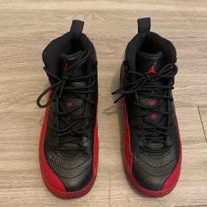 Flu Game Jordan 12s size 6 grade-school